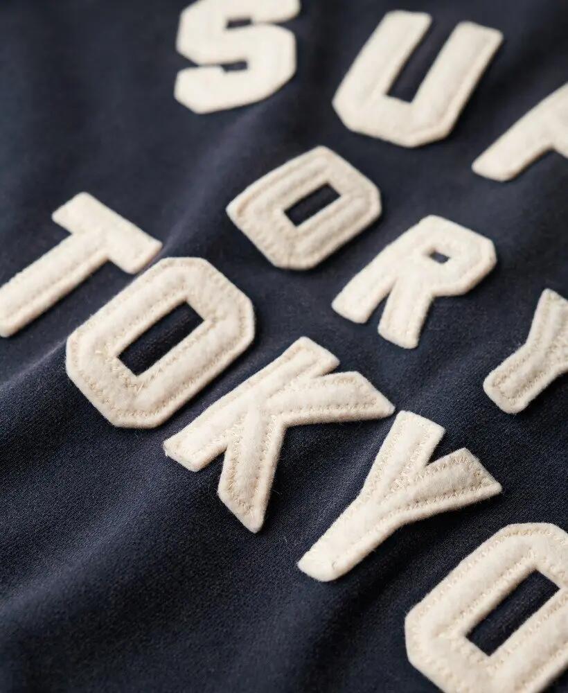 superdry Sweatshirt Vintage Athletic à col rond en coton 5/7