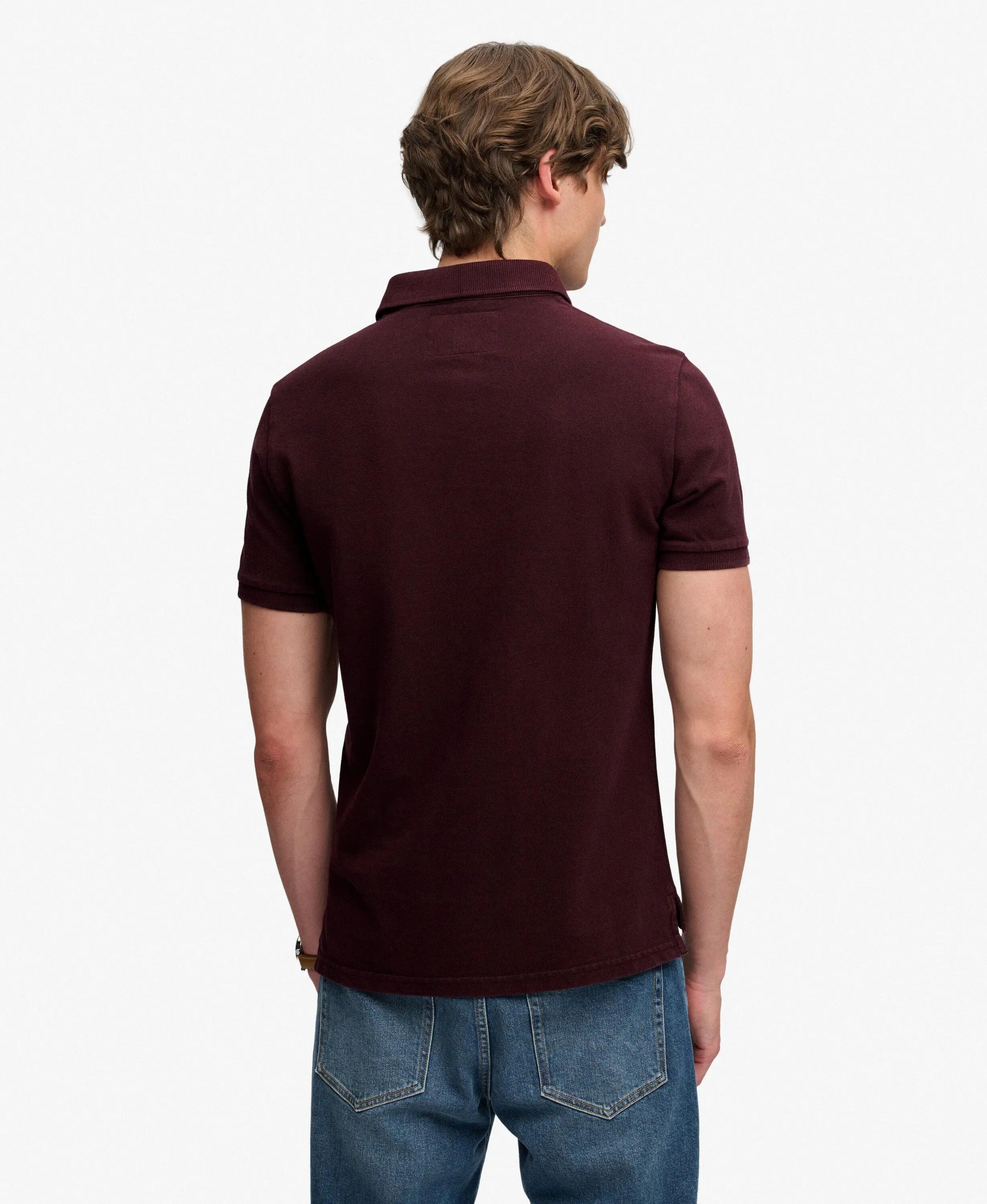 superdry Polo Vintage Destroy en coton — coupe relaxed 5/7