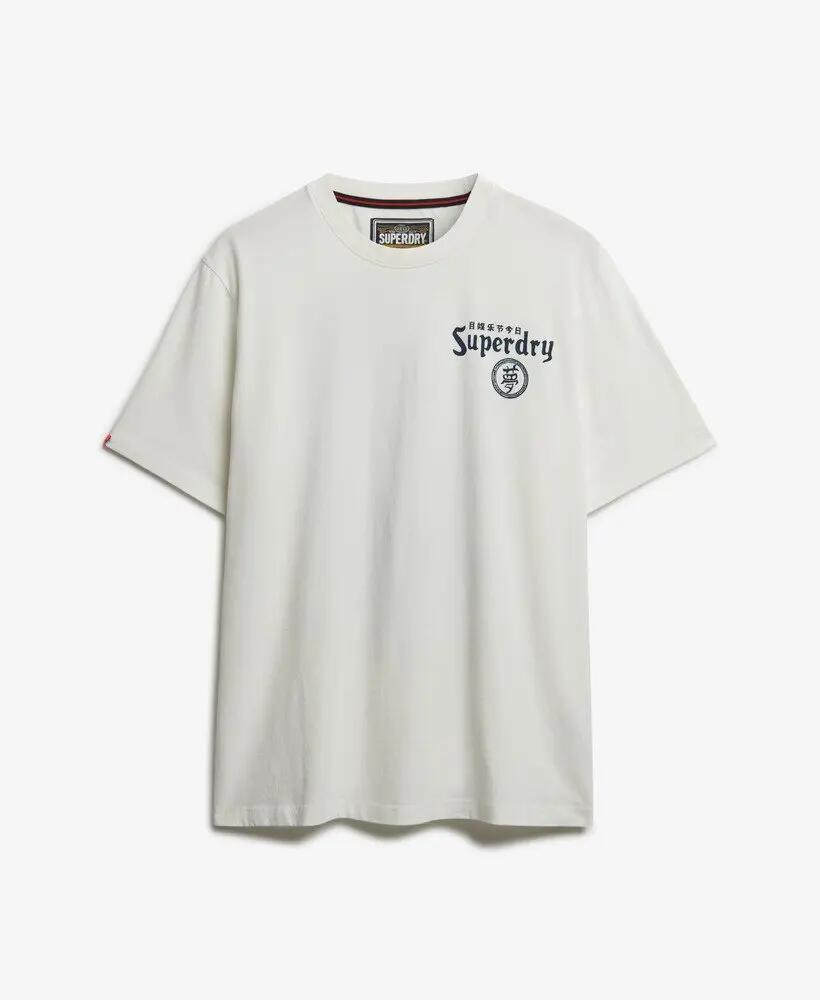superdry Camiseta Tokyo Narrative Loose algodón orgánico - corte holgado 7/7
