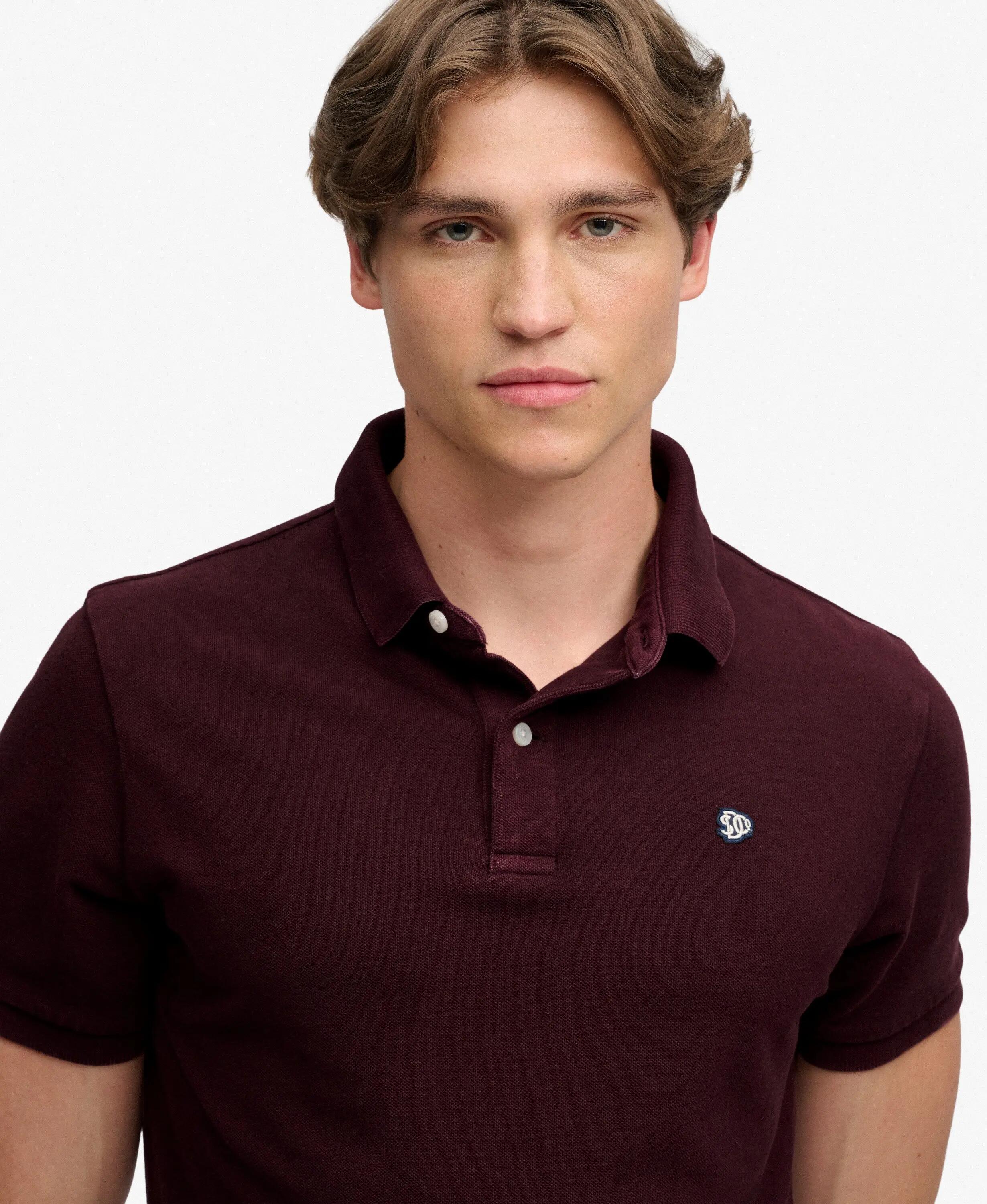 superdry Polo Vintage Destroy en coton — coupe relaxed 4/7
