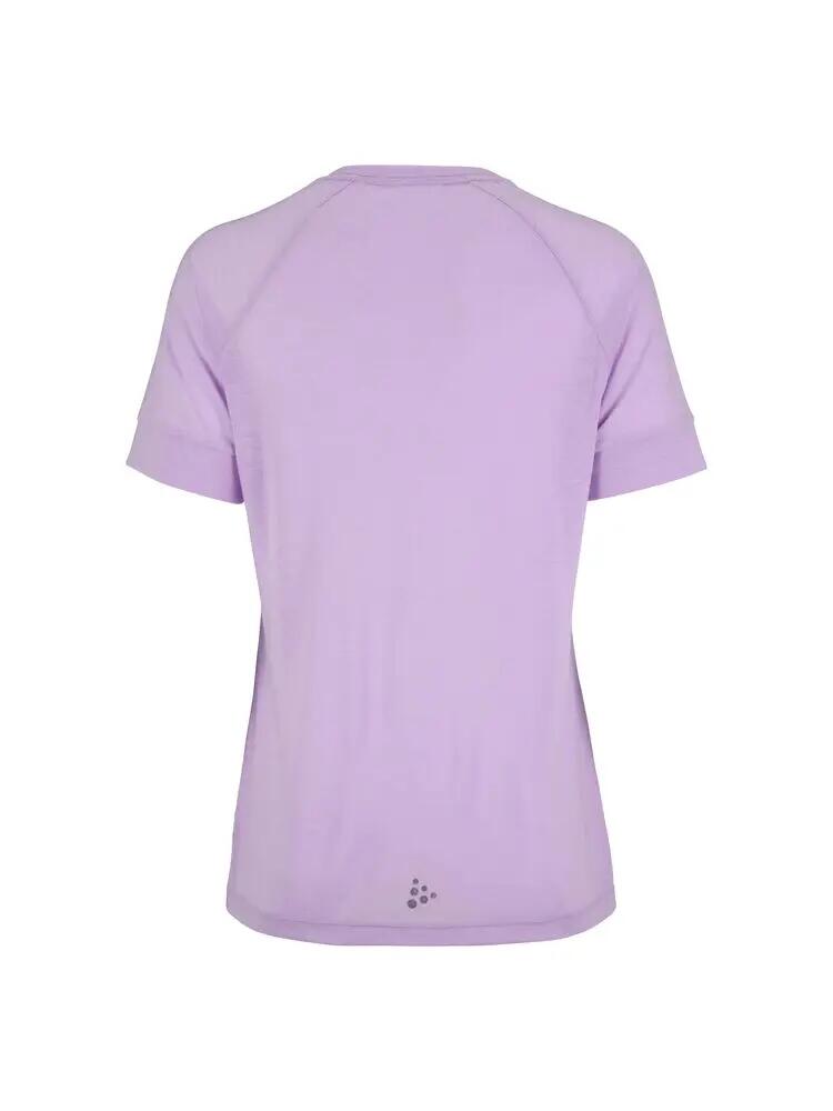 craft Wool SS Tee W t-shirt em lã e poliéster reciclado 2/7