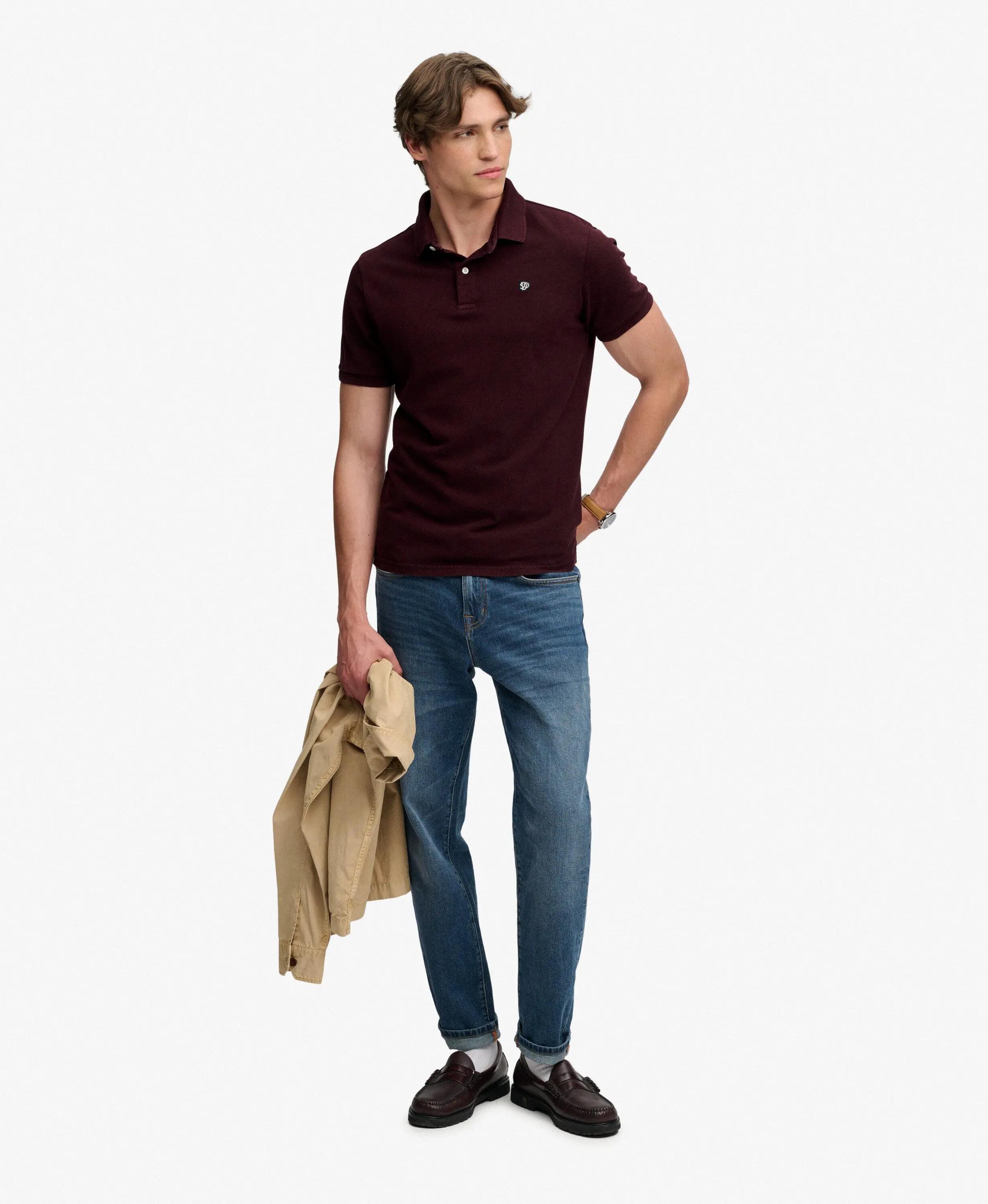 superdry Polo Vintage Destroy en coton — coupe relaxed 3/7