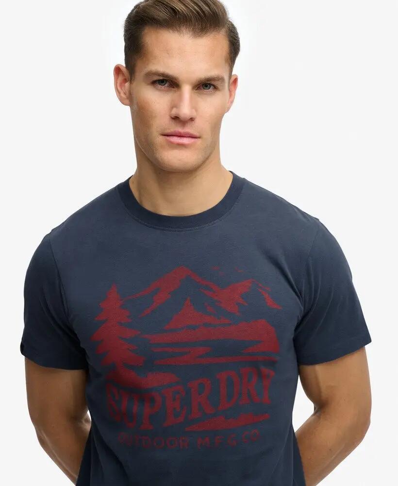 superdry T-shirt Retro Outdoor Relaxed – coupe relaxed en coton 4/6