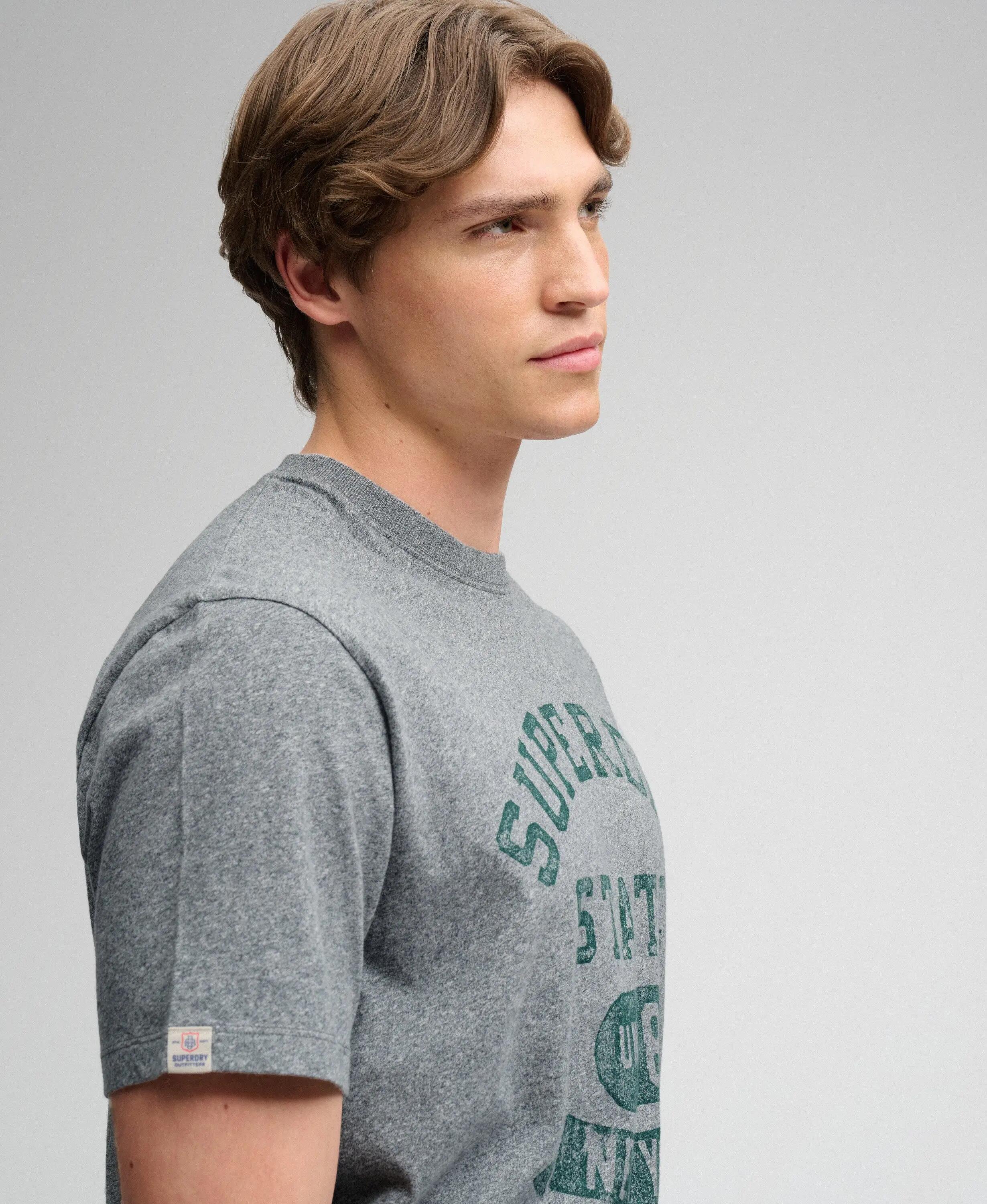 superdry T-Shirt Athletic Essentials Taglio Loose 4/7