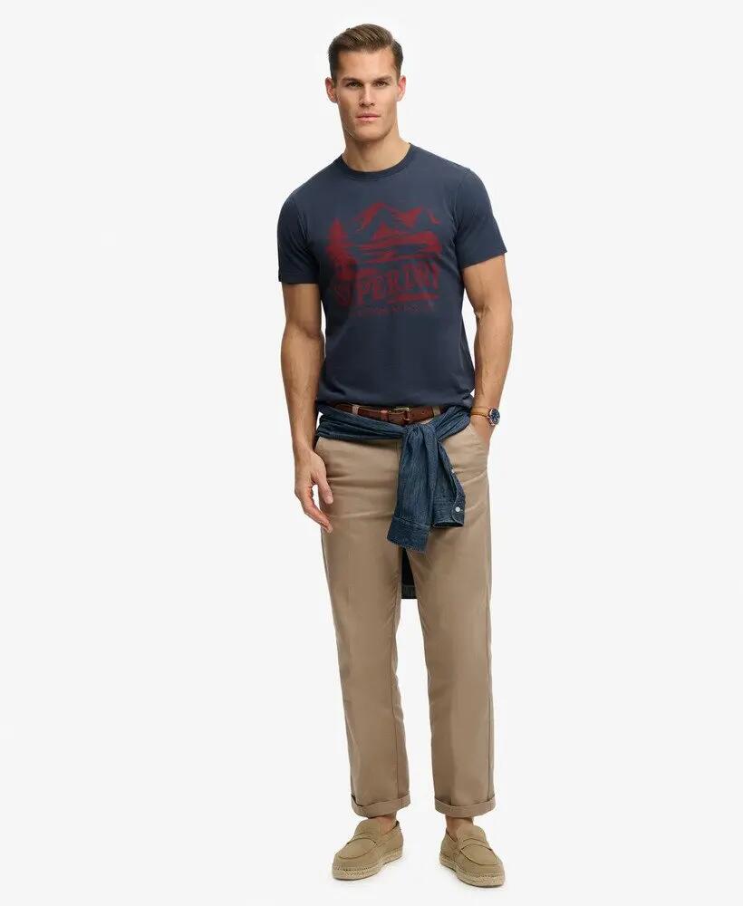 superdry T-shirt Retro Outdoor Relaxed – coupe relaxed en coton 3/6