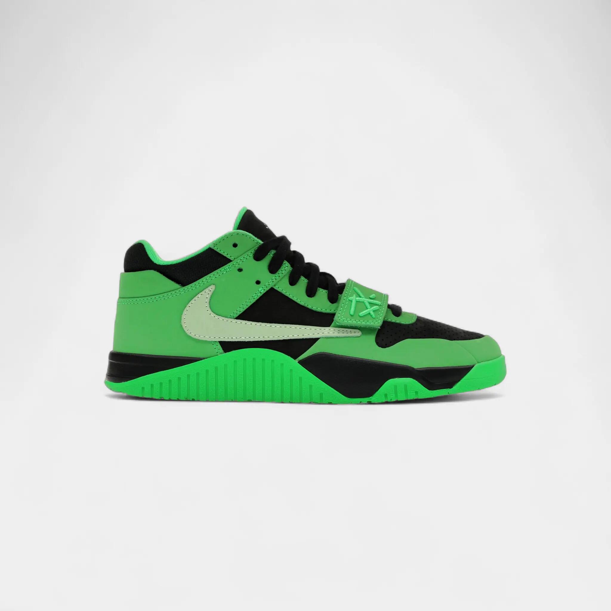 Jordan CJ1 T-Rexx Travis Scott Green Spark 1/5