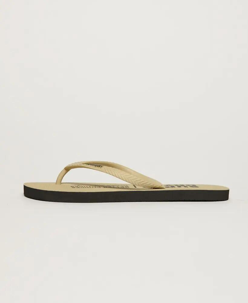 superdry Studios Flip Flops aus Gummi – minimalistisches Design STONE WASH 2/4
