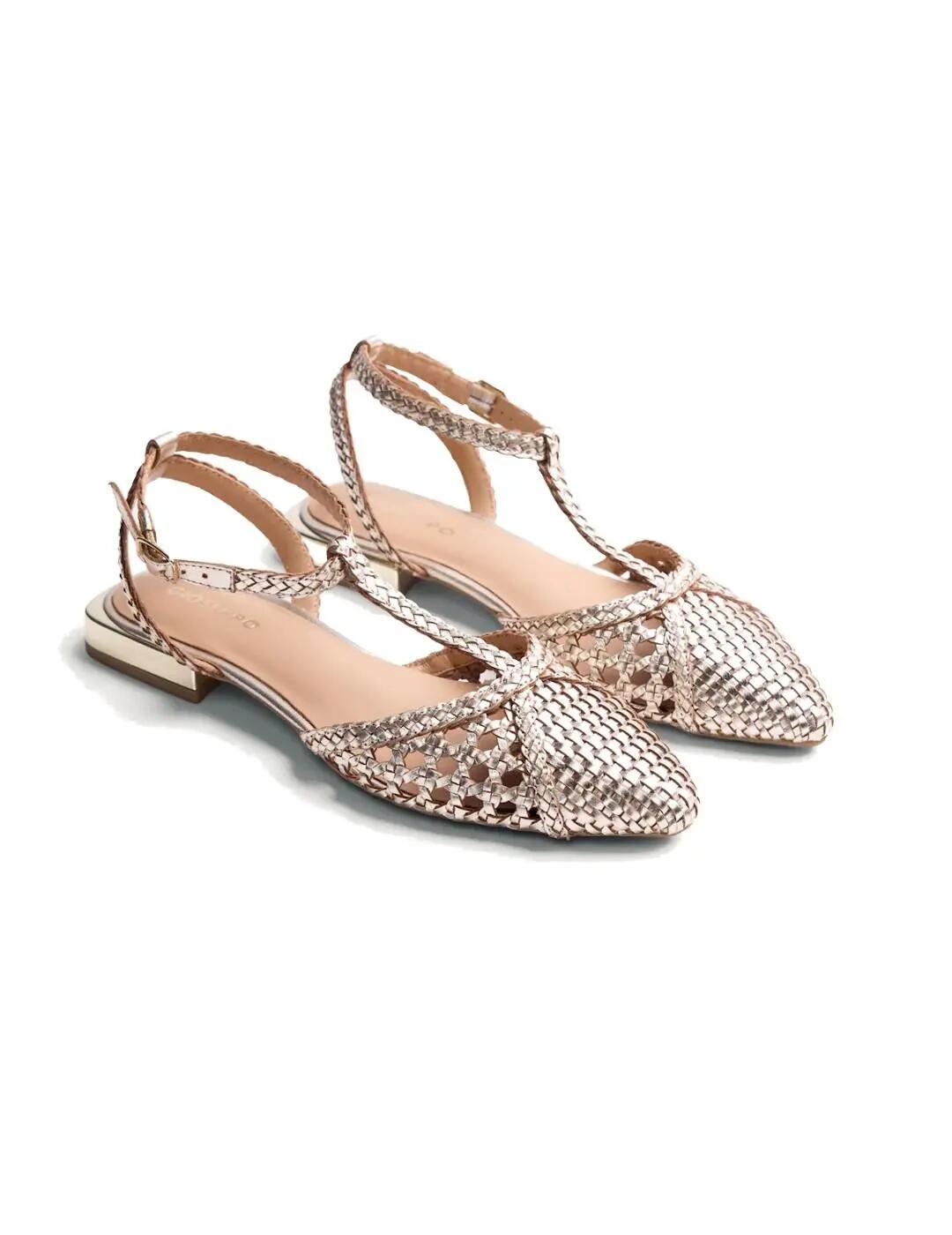 Sandali da donna Gioseppo Jhelum color argento. 2/4