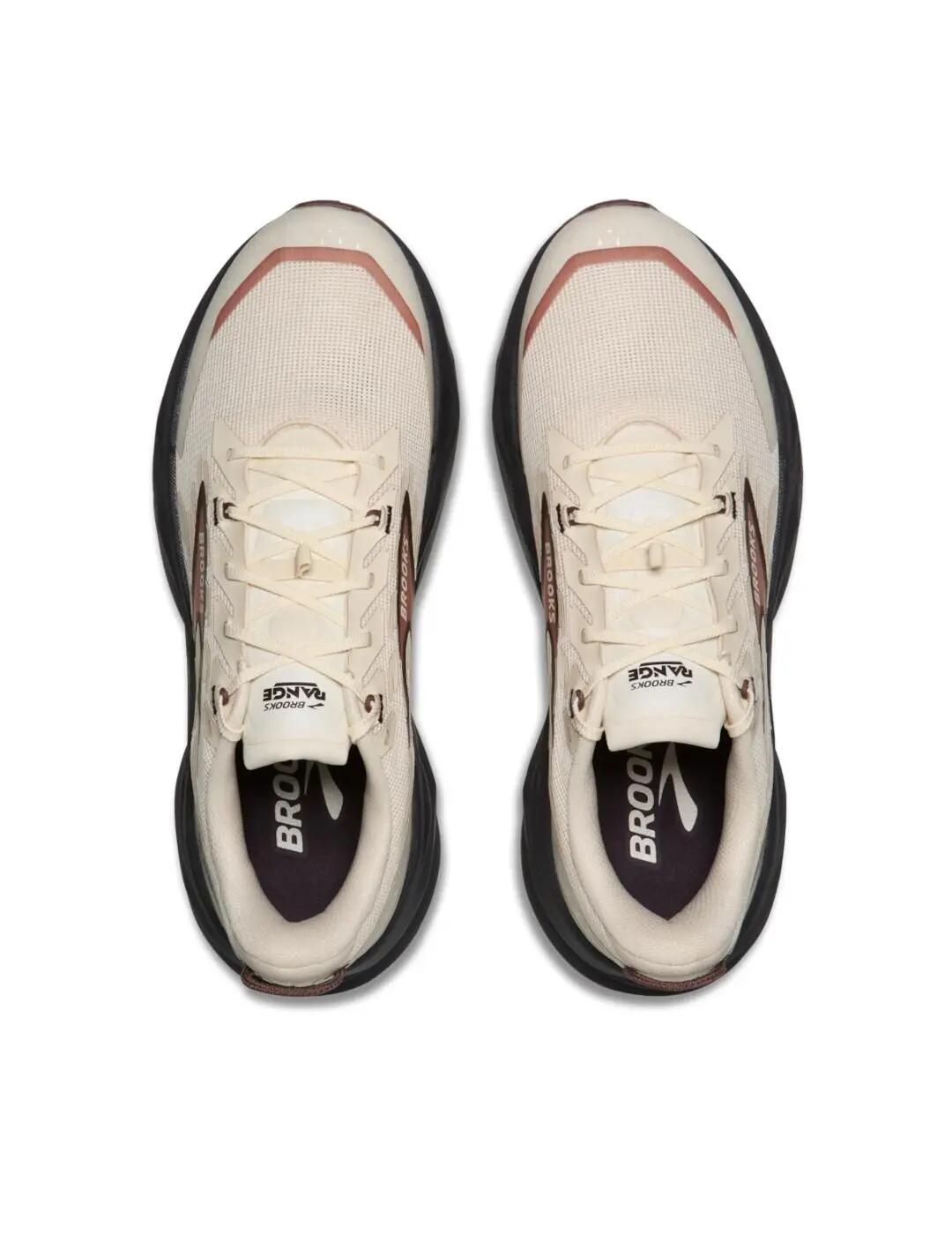 "Escursione - percorso - corsa per uomo Brooks Range Beige" 4/5