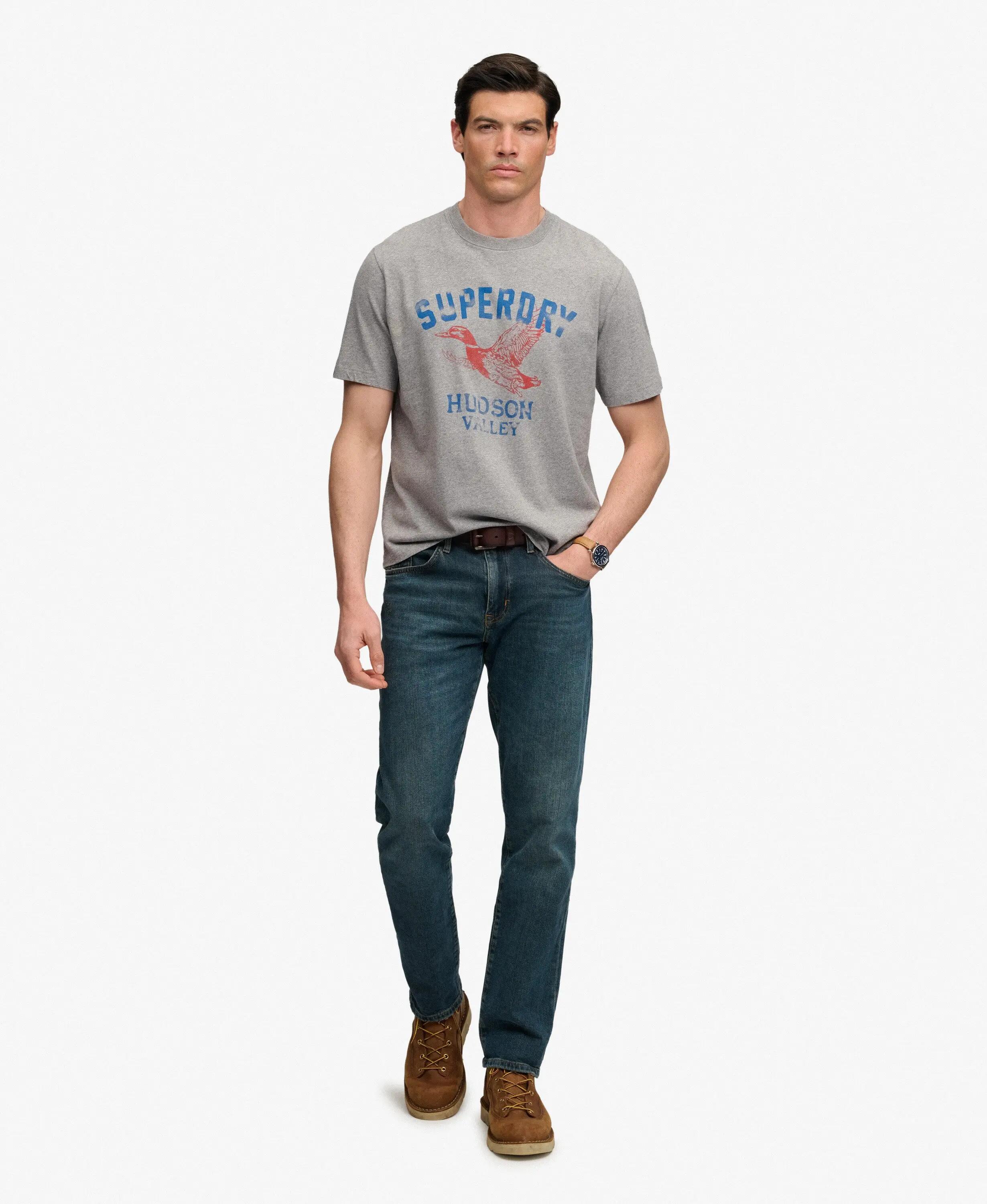 superdry Wild Frontier T-Shirt – coupe loose, coton 100% 3/7