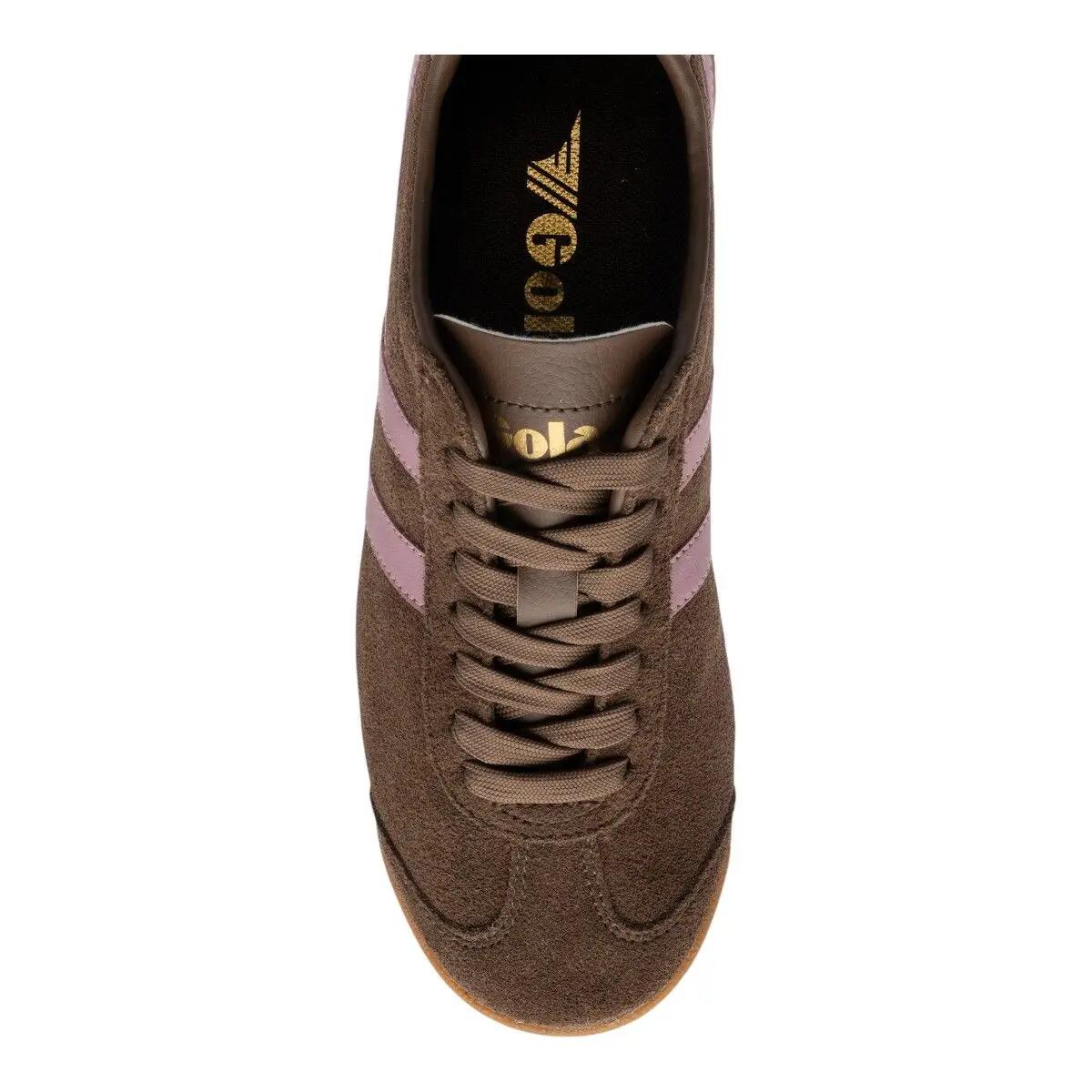 Baskets Femme Baskets Gola BULLET SUEDE Rose Gola 2/5