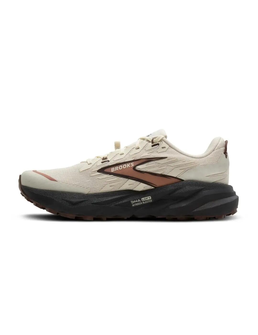 "Escursione - percorso - corsa per uomo Brooks Range Beige" 2/5