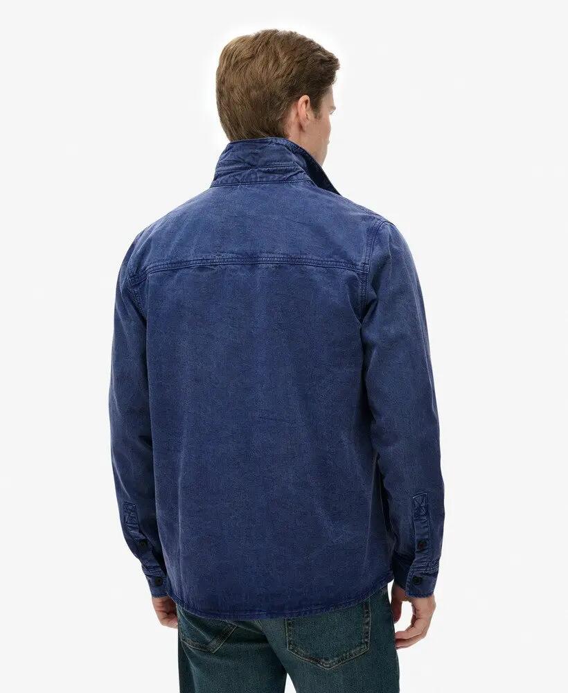 superdry The Merchant Store - Chemise Surchemise Military en TENCEL™ Lyocell 5/7