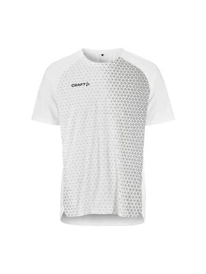 Craft extend 2.0 graphic jersey m – licht shirt van gerecycled polyester – white