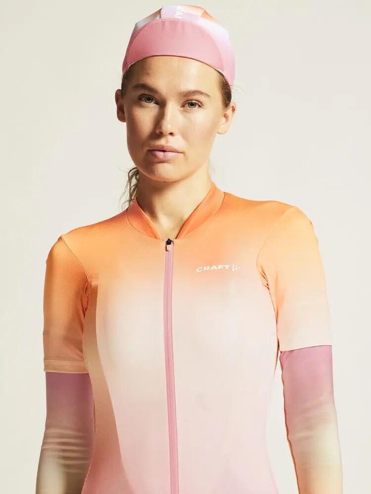 craft ADV Endur Graphic Jersey W – technisch fietsshirt van gerecycled polyester 6/7