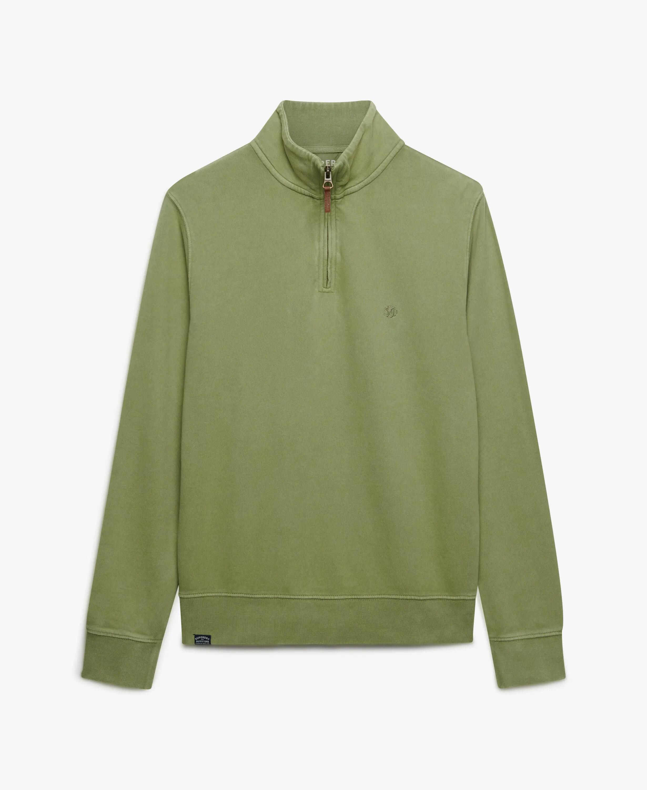 superdry Classic Essential Half Zip Sweatshirt – 100% algodão, corte relaxed 7/7