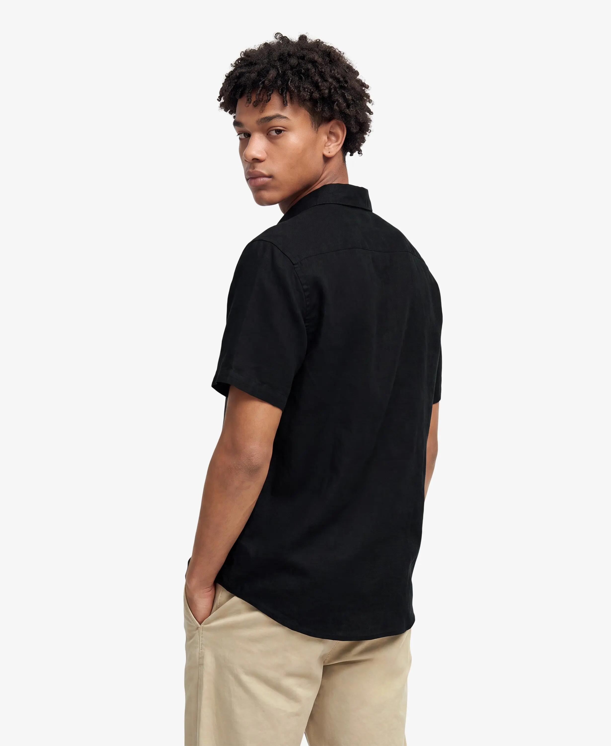 superdry Riviera lniana koszula z krótkim rękawem – Relaxed Fit 5/6