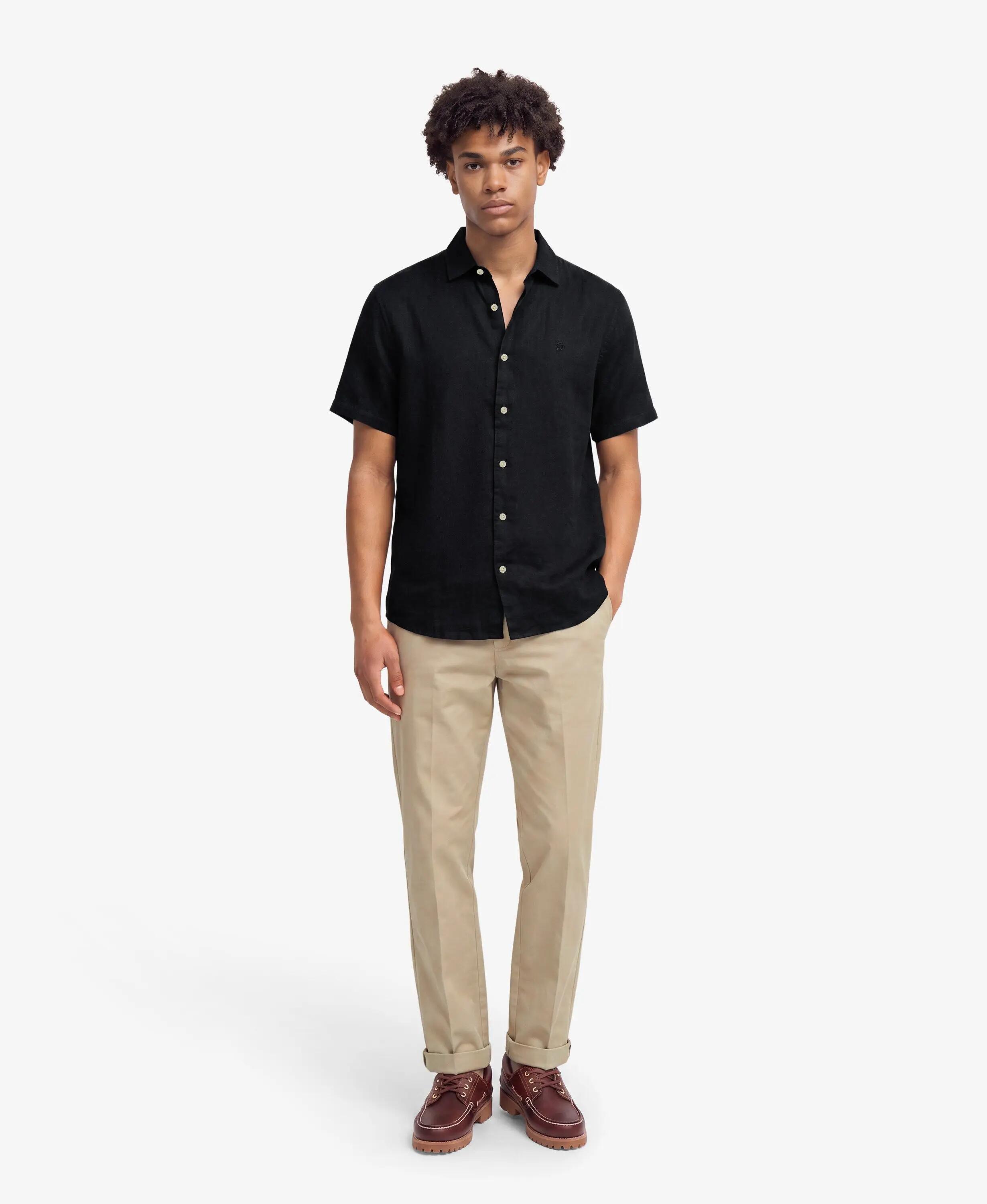 superdry Riviera lniana koszula z krótkim rękawem – Relaxed Fit 4/6