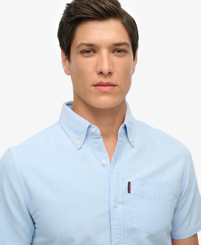 superdry Oxford Short Sleeve Shirt – camisa Oxford manga corta 100% algodón 3/7