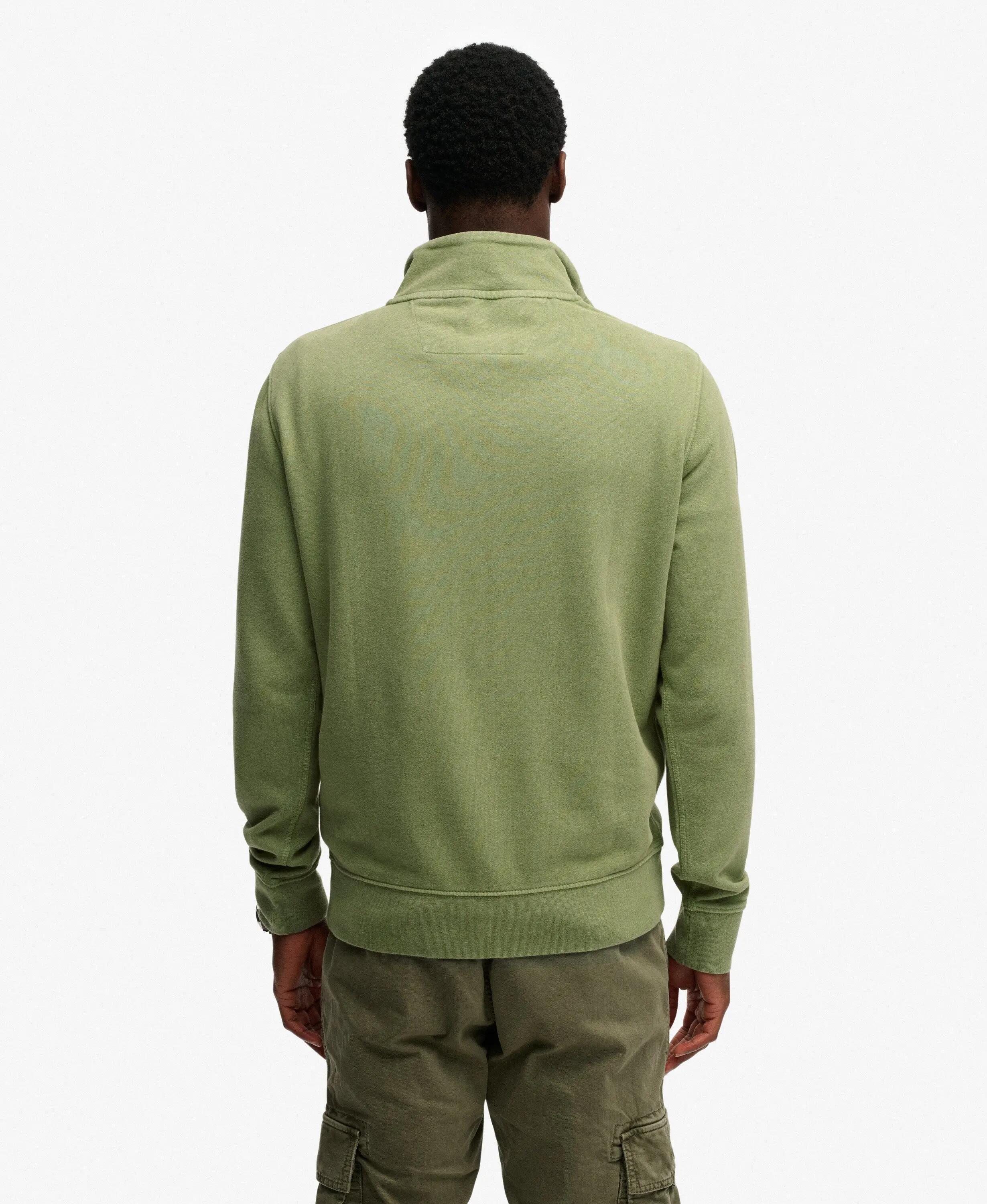 superdry Classic Essential Half Zip Sweatshirt – 100% algodão, corte relaxed 5/7