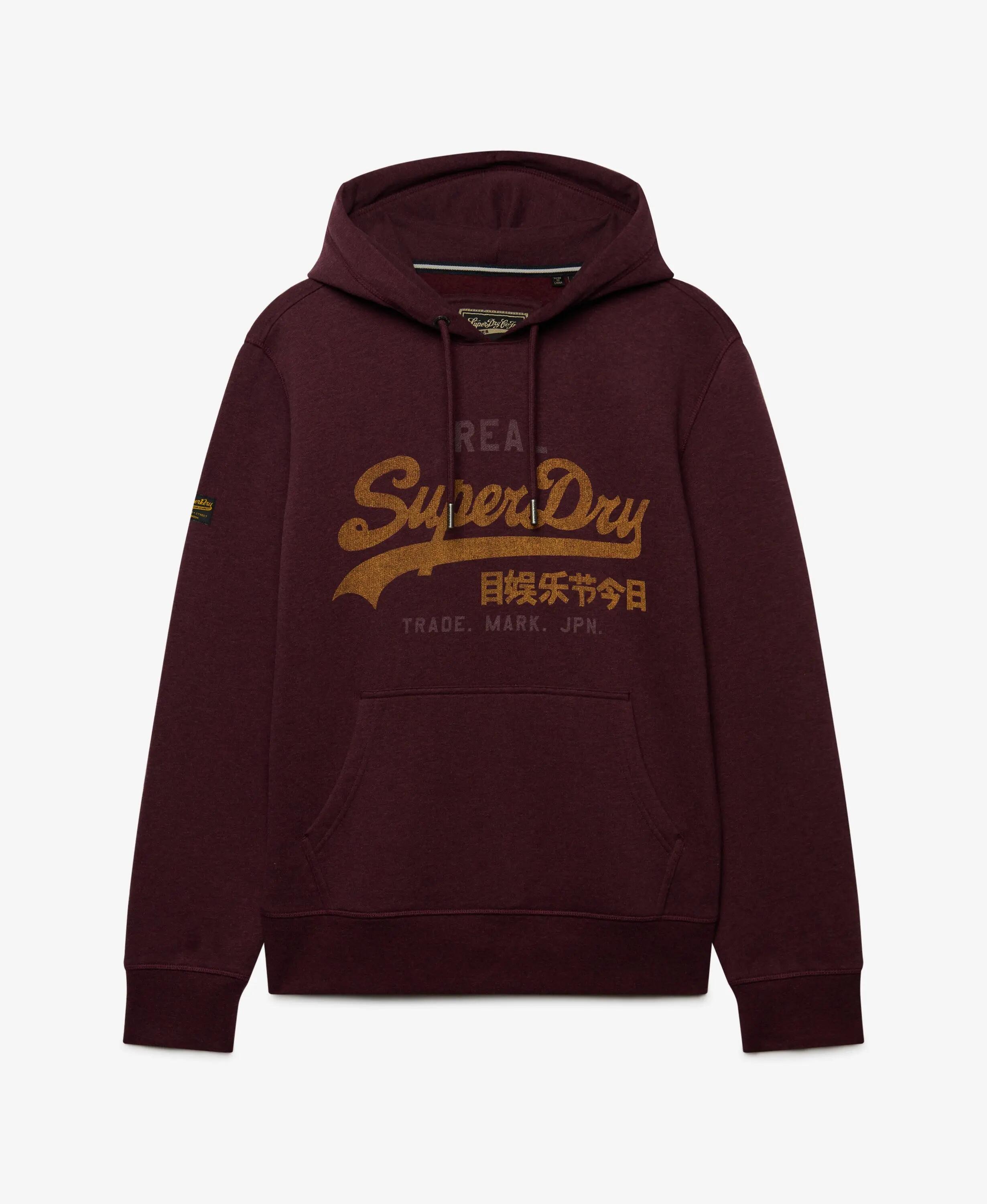 superdry Sweat com capuz Vintage Logo Heritage Relaxed — corte relaxed 7/7