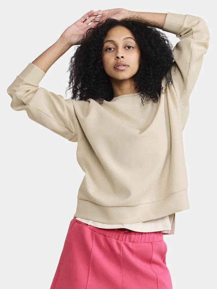 craft ADV Join RN Sweatshirt W — Comfort quotidiano in cotone riciclato 3/6