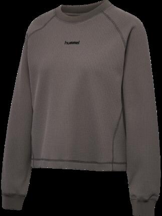 hummel T-shirt manches longues hmlSOFT WAFFLE W en polyester 3D