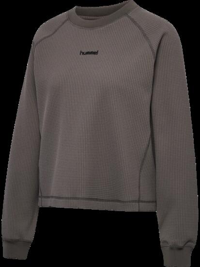 hummel T-shirt manches longues hmlSOFT WAFFLE W en polyester 3D