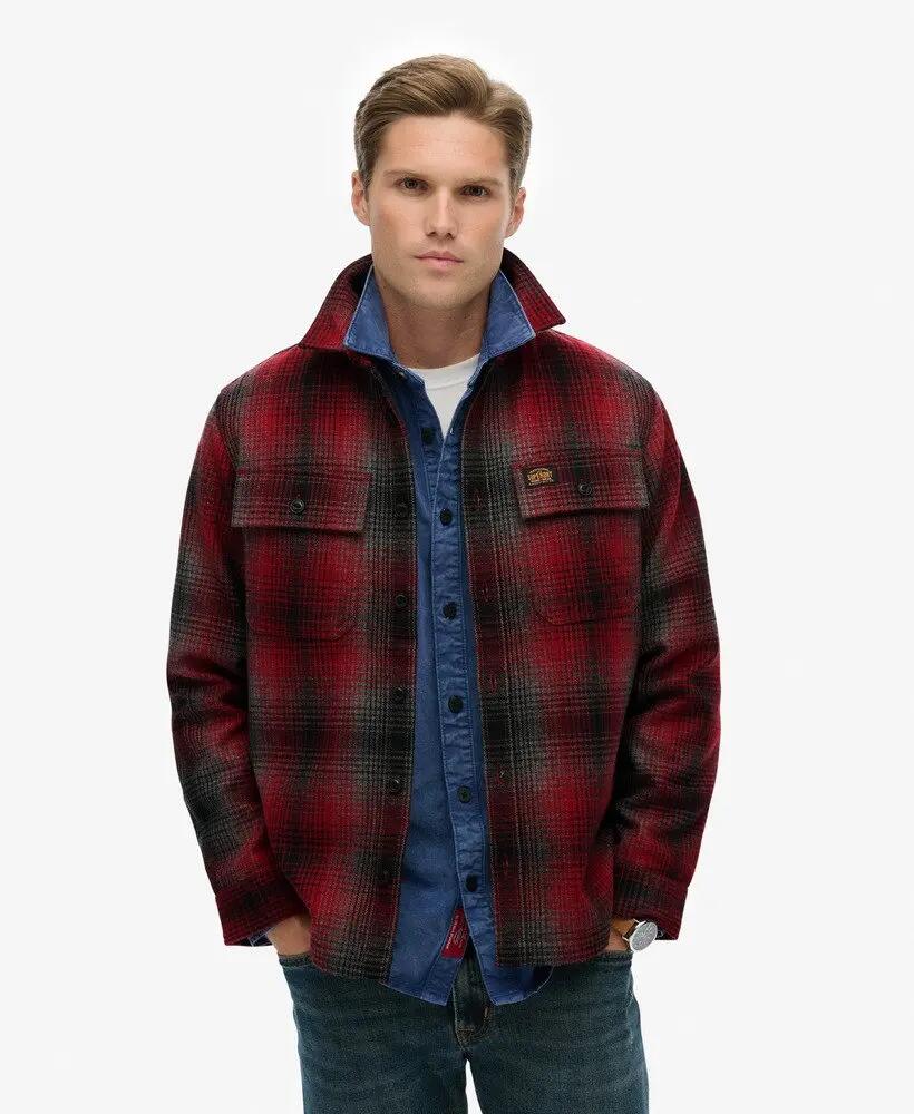 superdry Chemise Overshirt en laine mélangée Miller – Coupe oversize 2/6
