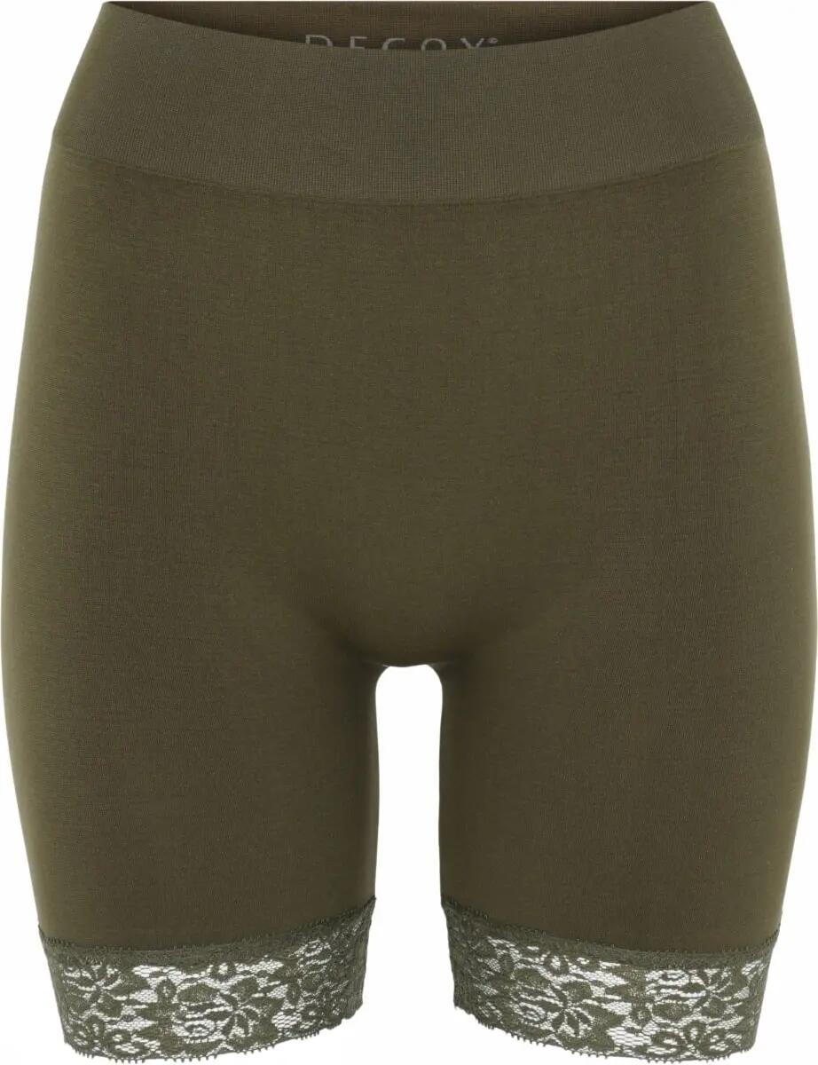 decoy Hotpants mit Spitze – nahtlos, weiß – WHITE (1200) 2/2