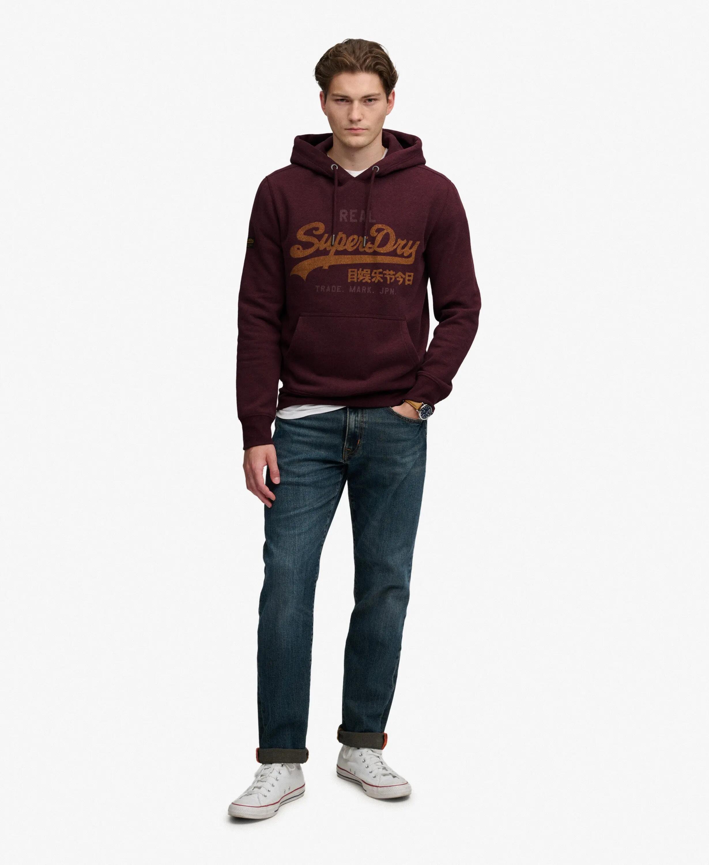 superdry Sweat com capuz Vintage Logo Heritage Relaxed — corte relaxed 3/7
