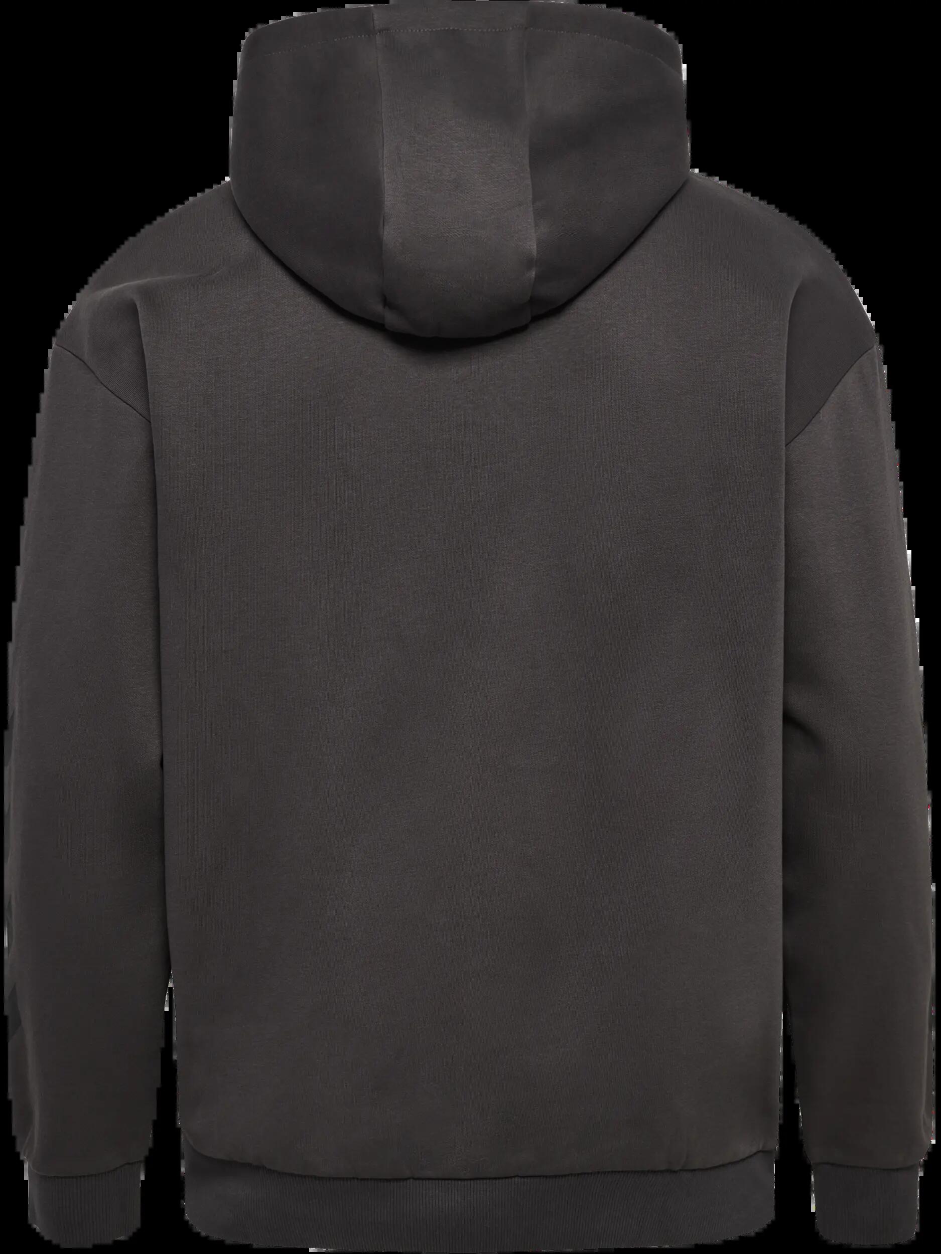 hummel Zip Jacket hmlKEEPER CHEVRON ZIP HOODIE in cotone biologico, SHALE 2/5