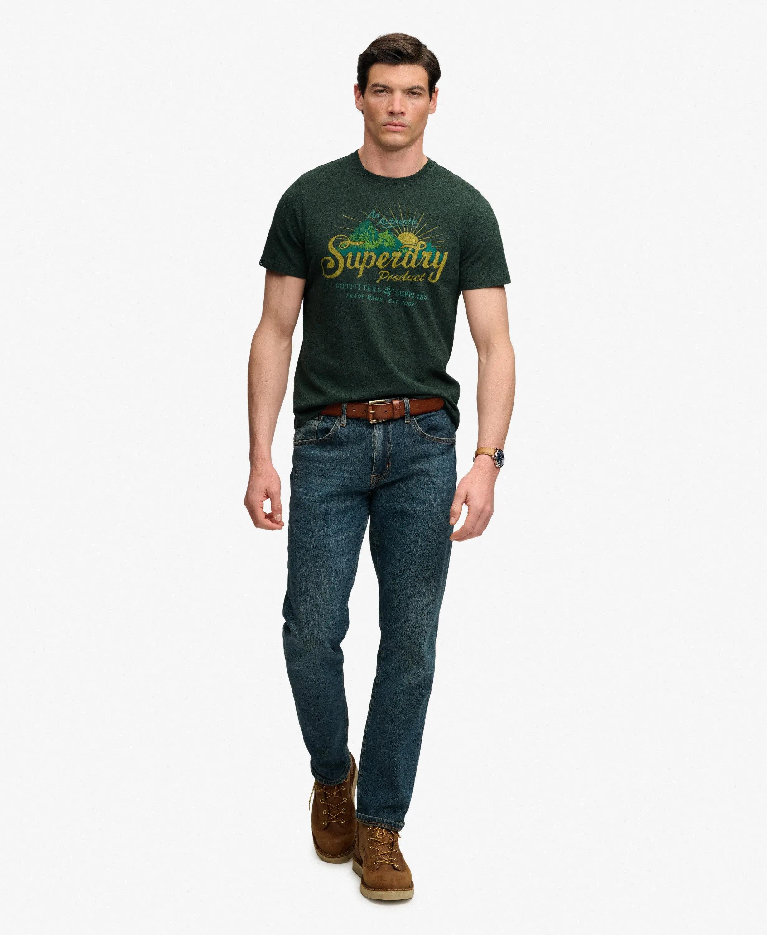superdry T-shirt Outdoors Mountain Relaxed en coton bio – coupe relaxed 3/7