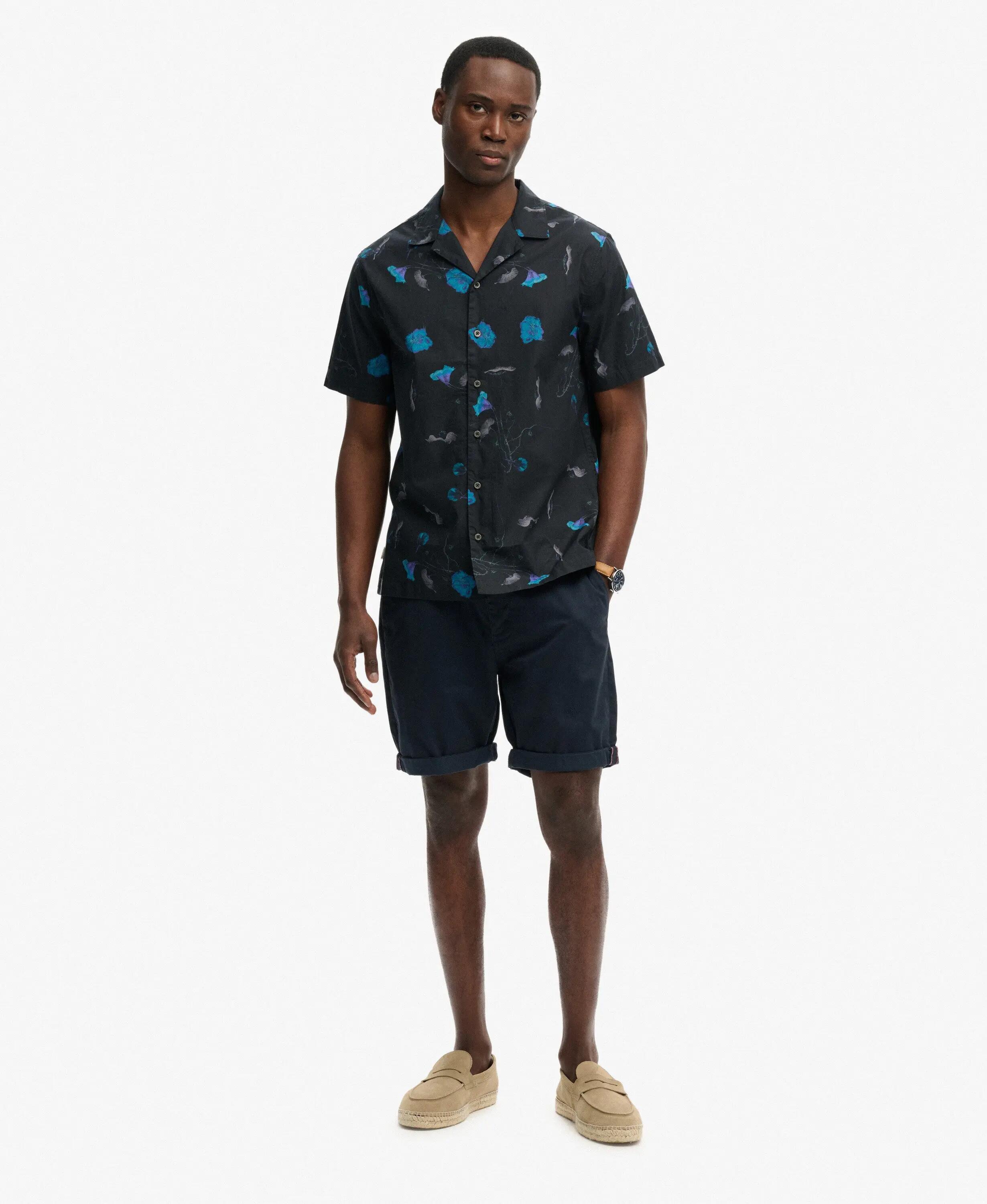 superdry Camicia Cabana stampa maniche corte in cotone bio 3/7