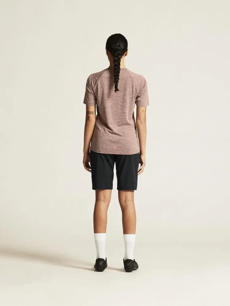 craft ADV Gravel Ss Tee W – Maglia donna in poliestere riciclato 6/7