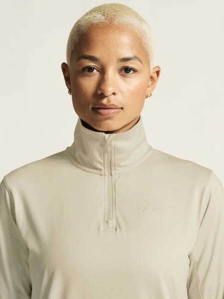 craft Flow HZ LS W – Dames lange mouw top met halve rits en col, gerecycled 4/7