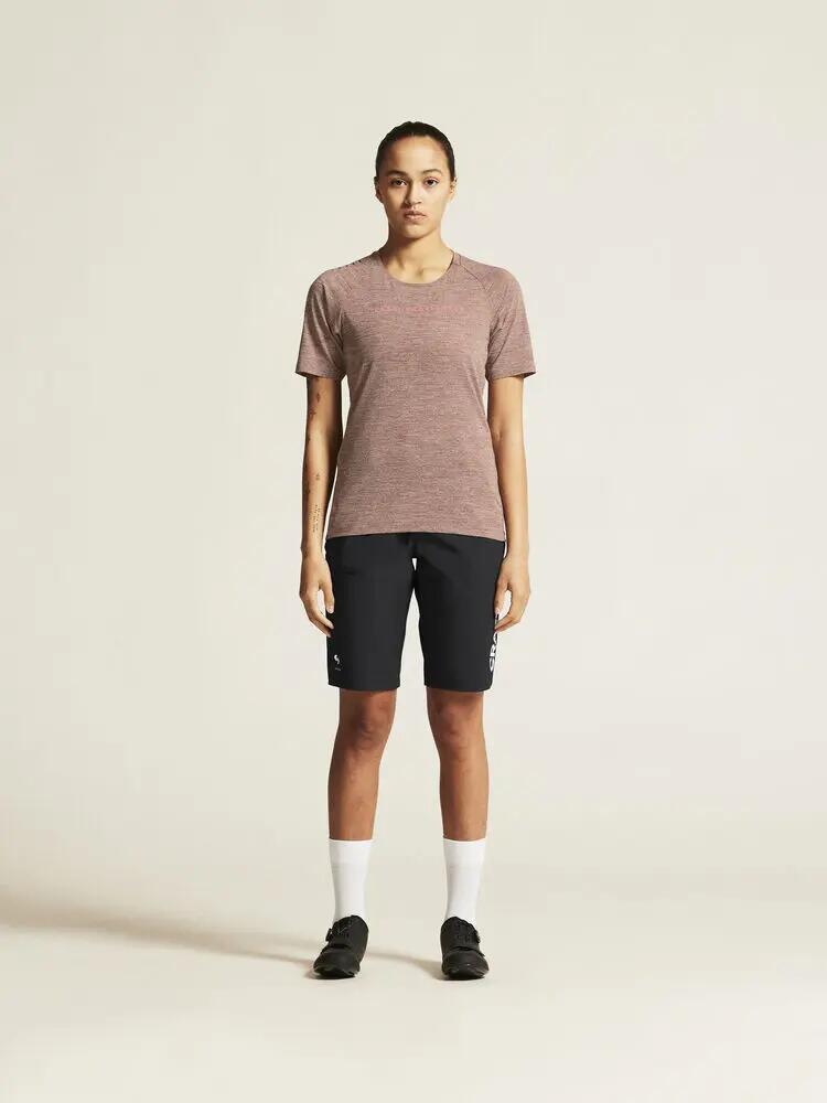 craft ADV Gravel Ss Tee W – Maglia donna in poliestere riciclato 5/7