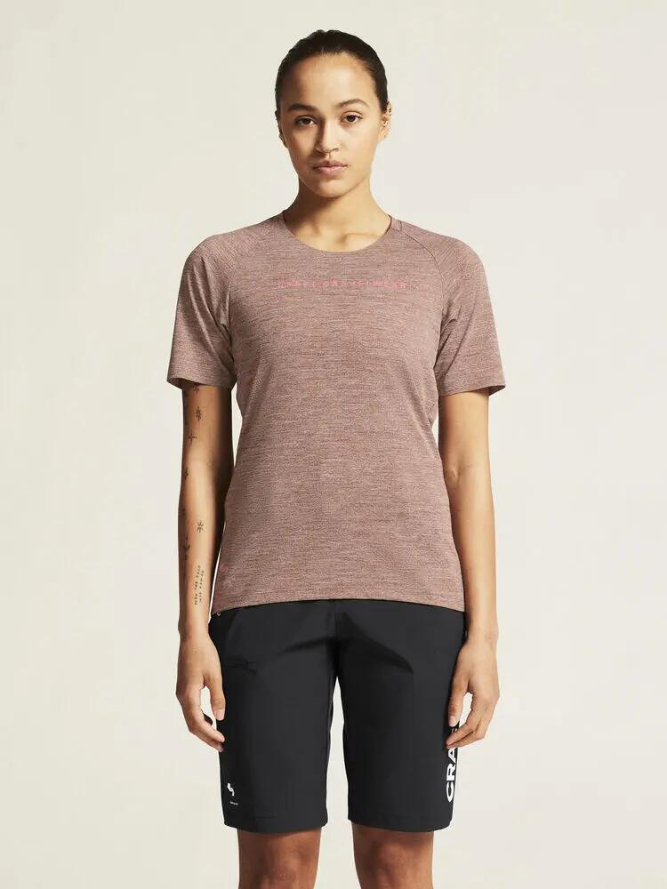 craft ADV Gravel Ss Tee W – Maglia donna in poliestere riciclato 3/7