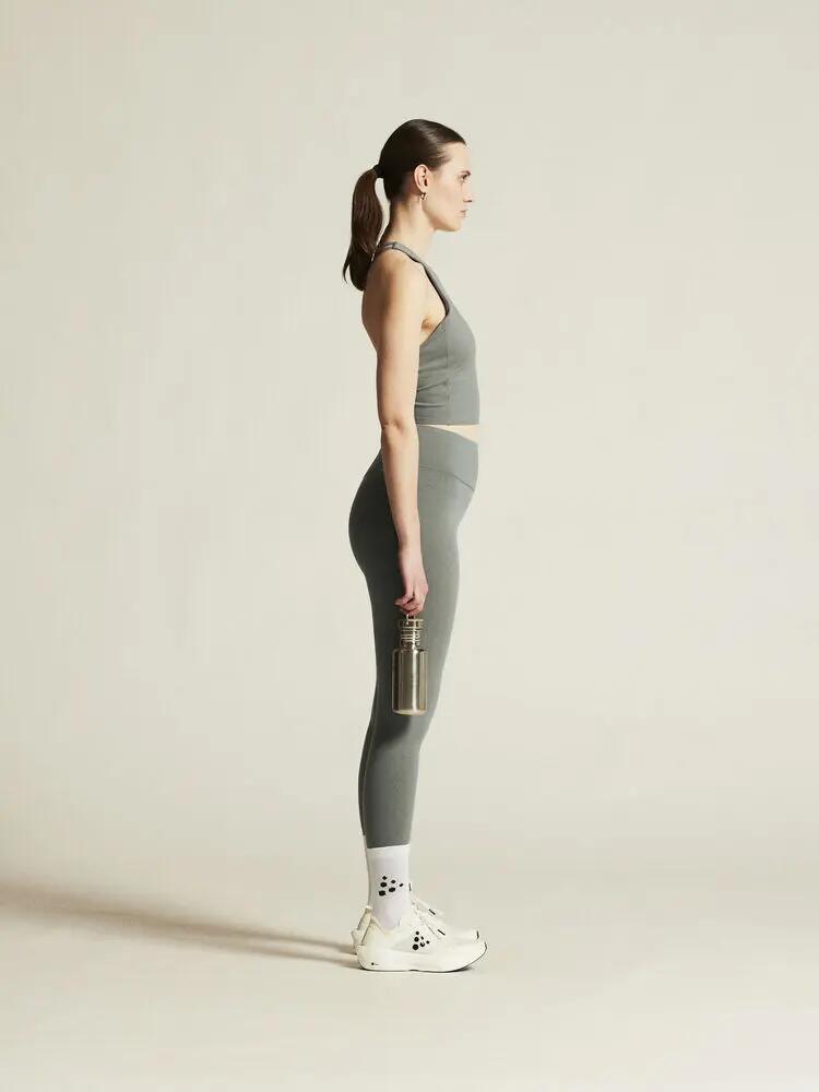 craft Collective Cropped Singlet W em tecido reciclado - Leaf 6/7