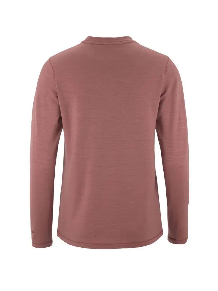 craft Wool Jersey LS CN W – T-shirt de manga comprida em merino 2/7