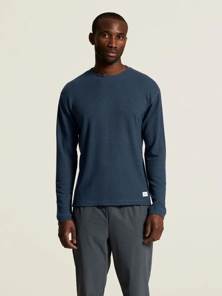 craft Wool Waffle RN M – Camisola homem mangas compridas em lyocell e lã 7/7