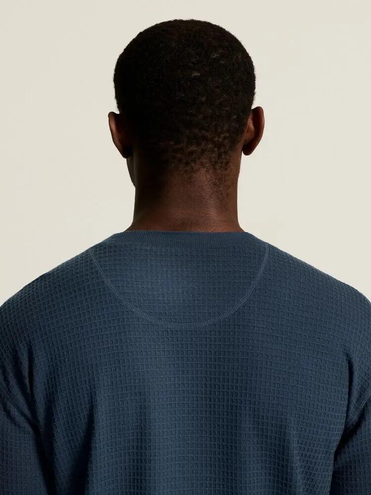 craft Wool Waffle RN M – Camisola homem mangas compridas em lyocell e lã 6/7