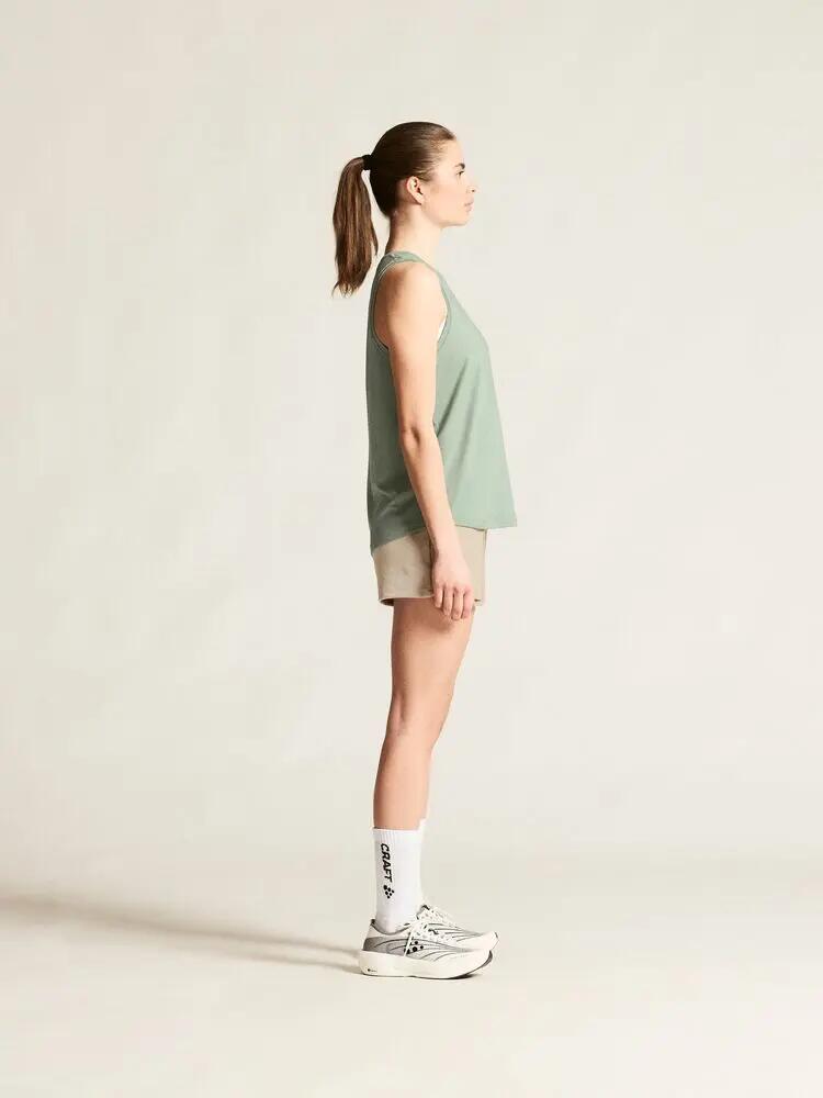 craft Collective Singlet W licht singlet van gerecycled polyester 4/7