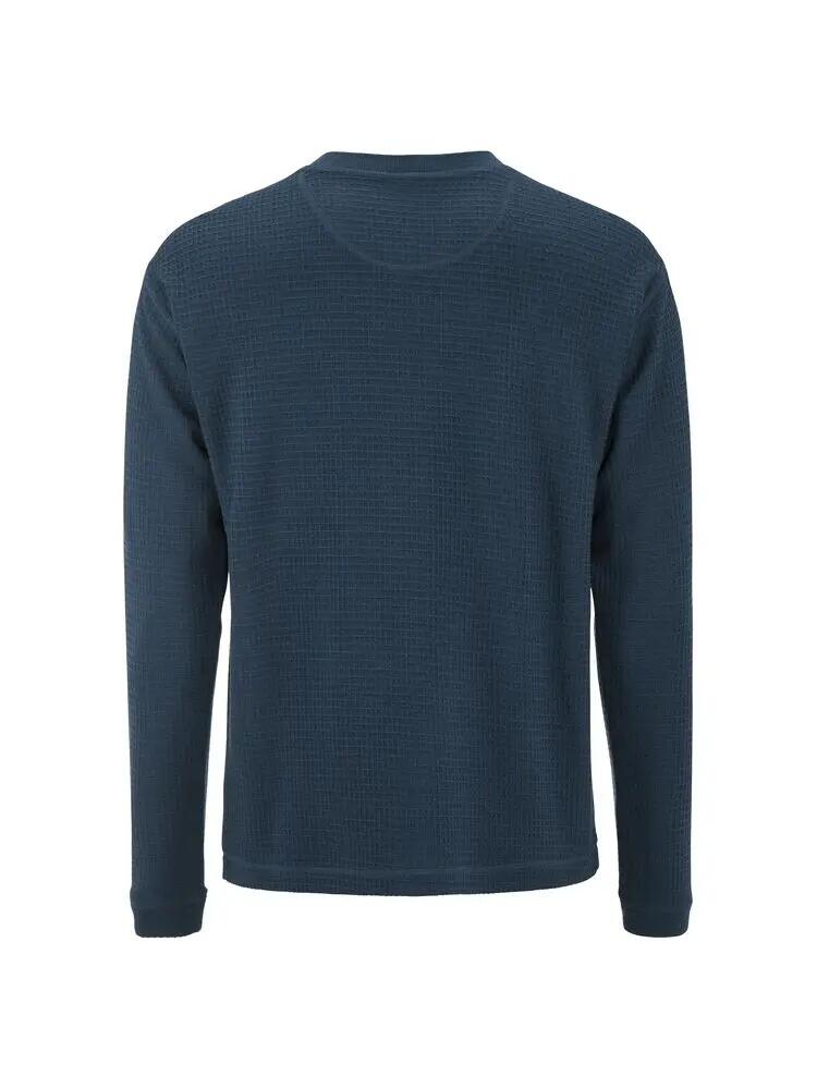 craft Wool Waffle RN M – Camisola homem mangas compridas em lyocell e lã 2/7