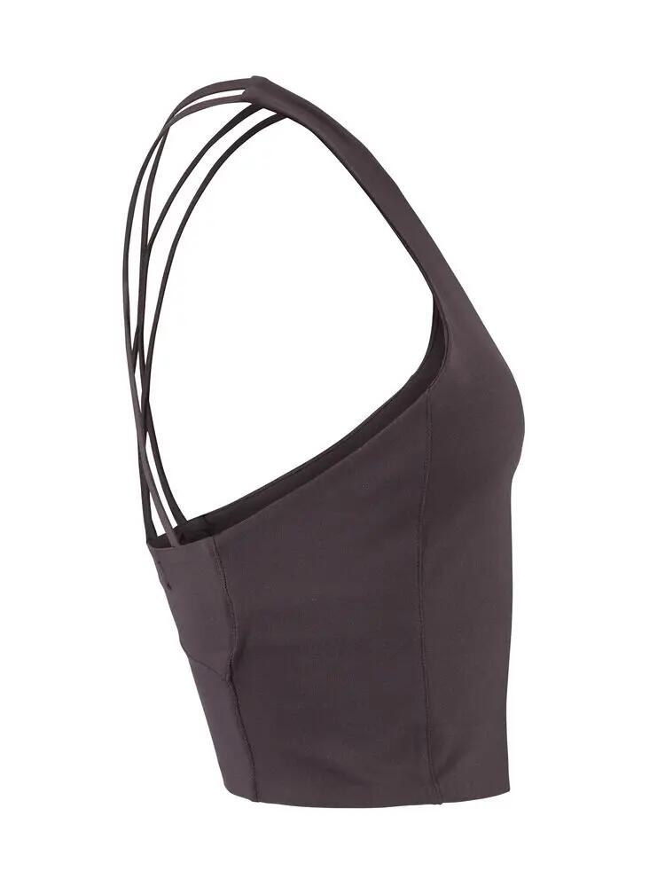 craft Top Curto Collective Mulher — Tecido Reciclado Macio 4/7