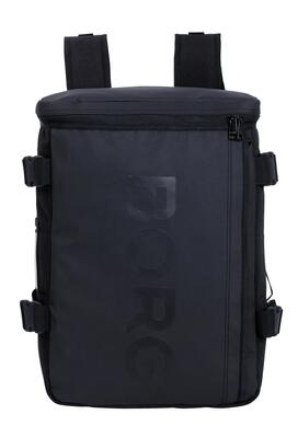 Bjorn_borg travel backpack m gerecycled polyester - black beauty