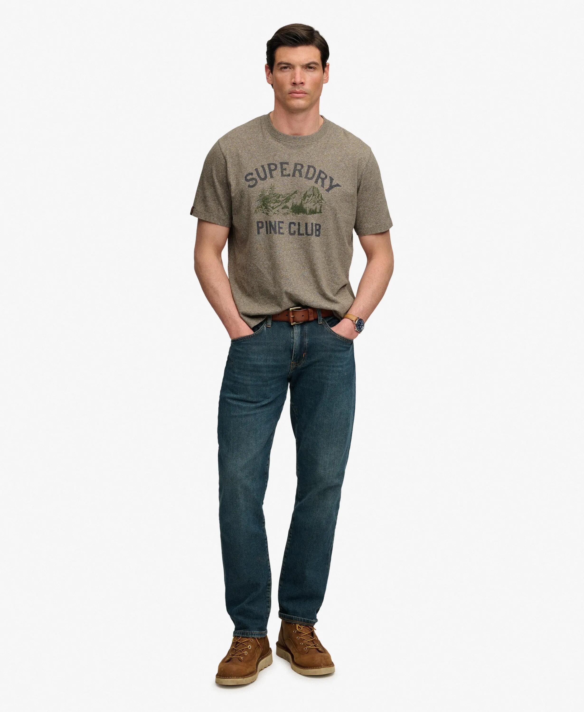 superdry T-Shirt Wild Frontier – Loose Fit, 100% algodão 3/7