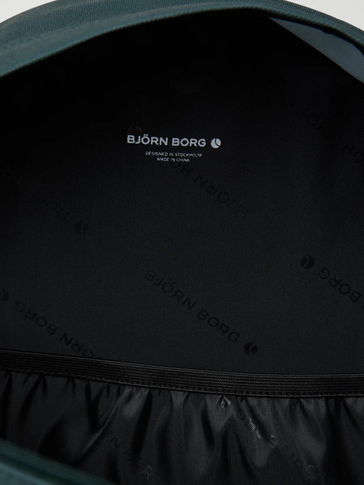 bjorn_borg BORG JUNIOR BACKPACK 19L in poliestere riciclato – MALLARD GREEN 4/4