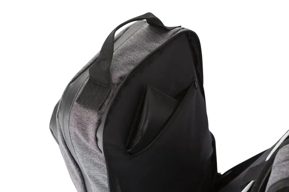 clique City Backpack sac à dos anthracite Melange - robuste organisation 6/7