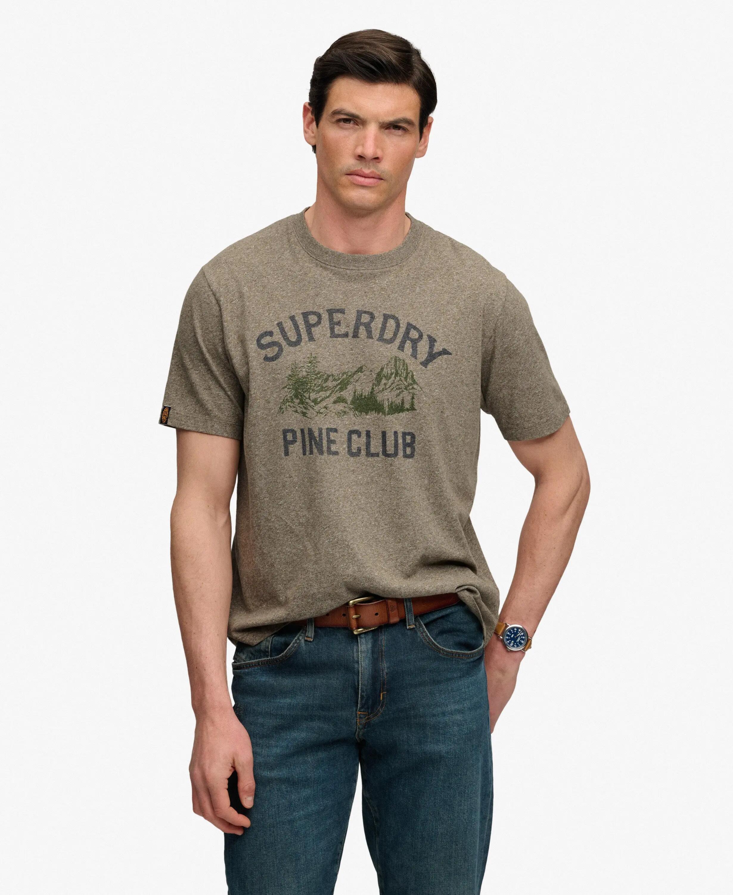 superdry T-Shirt Wild Frontier – Loose Fit, 100% algodão 2/7